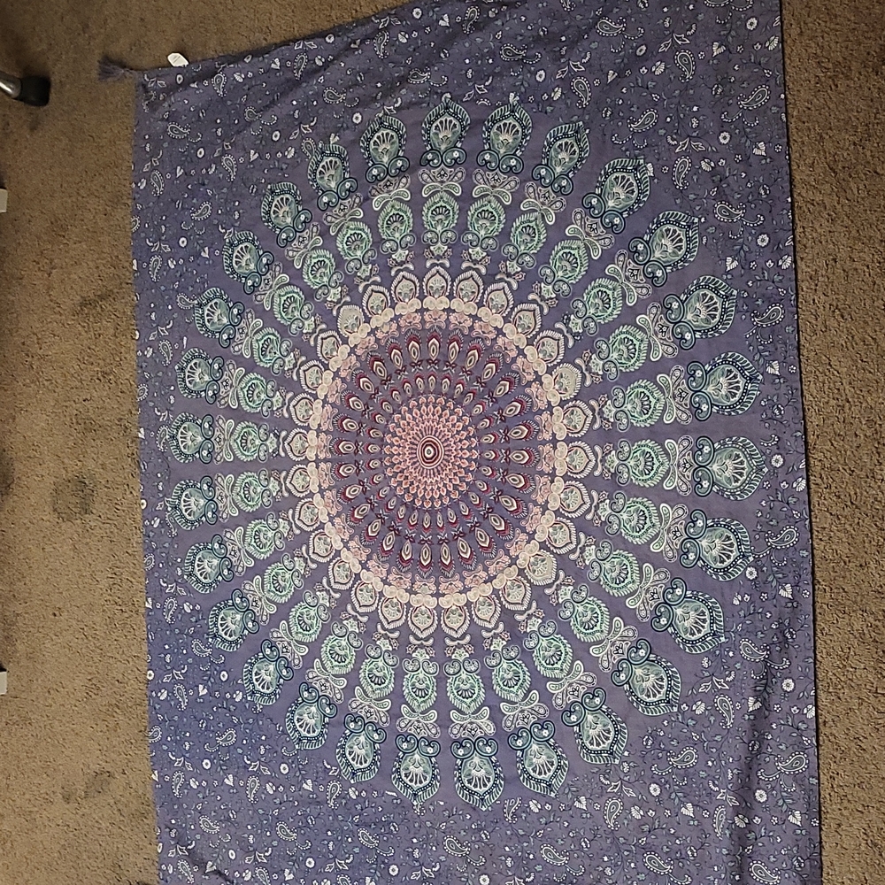 Mandala Tapestry 100% Cotton